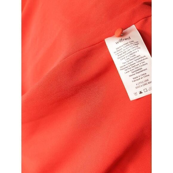 Aritzia Wilfred halter neck floral dress size Small - Picture 5 of 6